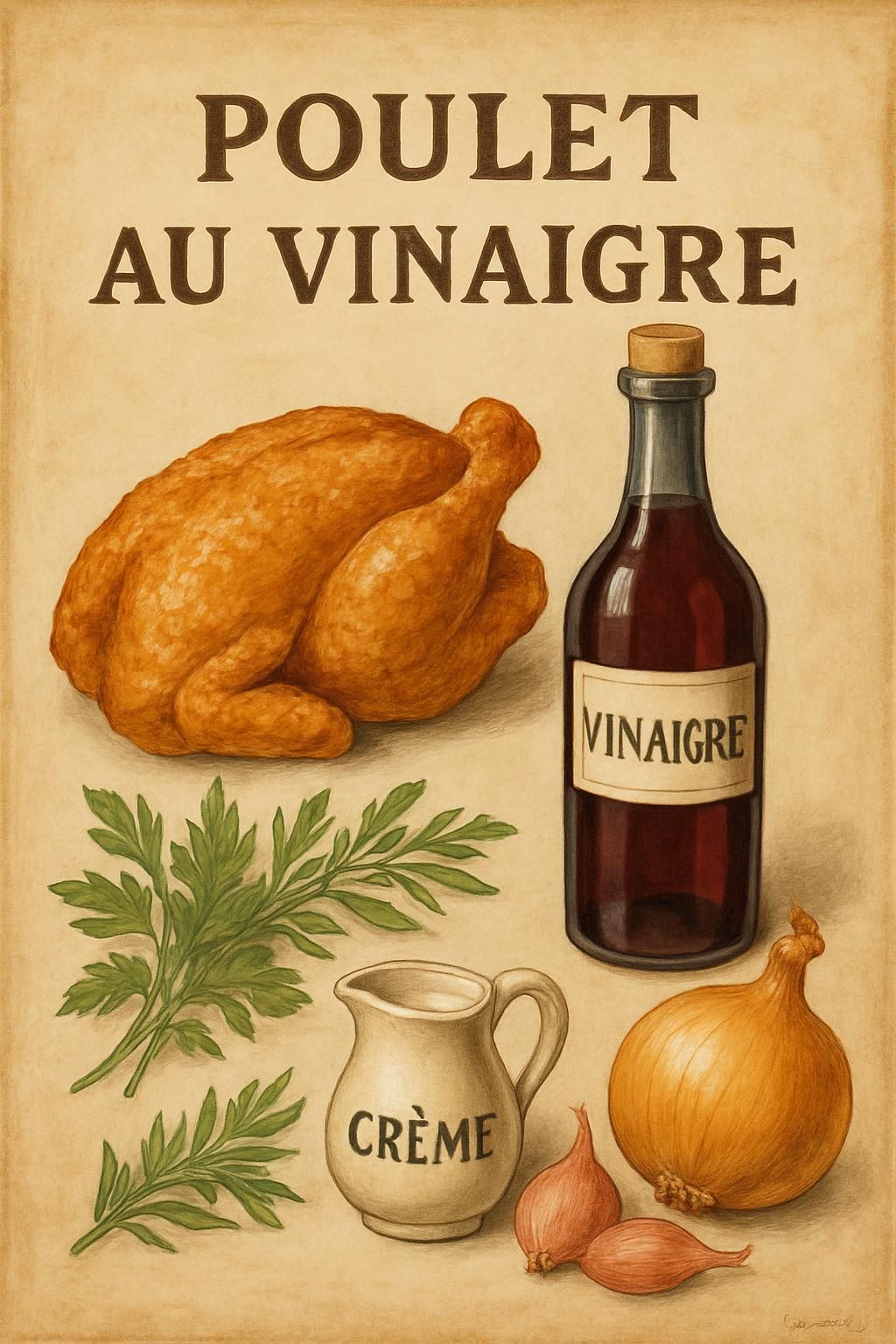 découvrez comment préparer un poulet au vinaigre savoureux et facile grâce à notre recette simple et rapide. parfait pour un repas délicieux en toute simplicité !