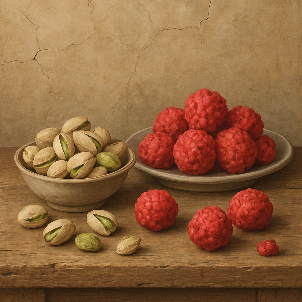 savourez l'alliance parfaite de la praline et de la pistache pour une expérience gustative unique et délicieuse.