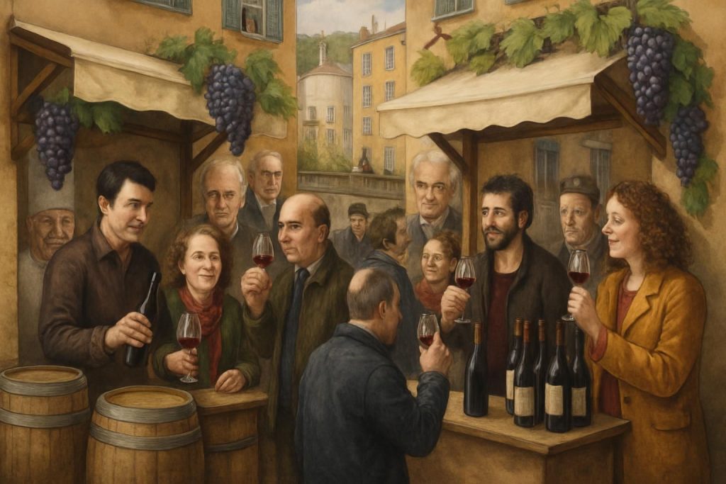 plongez dans l'ambiance conviviale de la foire vin ampuis et profitez de dégustations exceptionnelles de vins locaux.